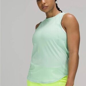 Lululemon NWT Sculpt Tank *Wild MINT-  Mesh Back Tank -Size 2